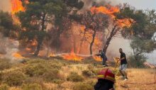 Komşuda yangın kâbusu: Köyler boşaltılıyor